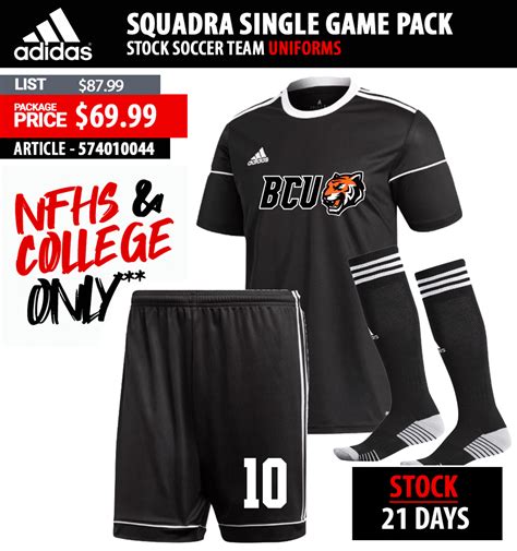 adidas soccer uniforms for teams package|complete soccer uniform kit.